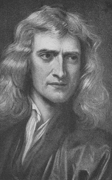 Sir Isaac Newton Falling Apple Ink Black White Drawing Stock Illustration  by ©alexblacksea #250801790