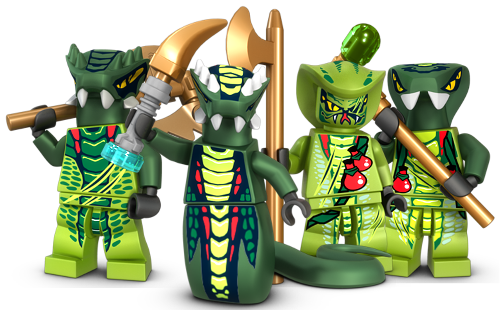 lego ninjago snakes venomari