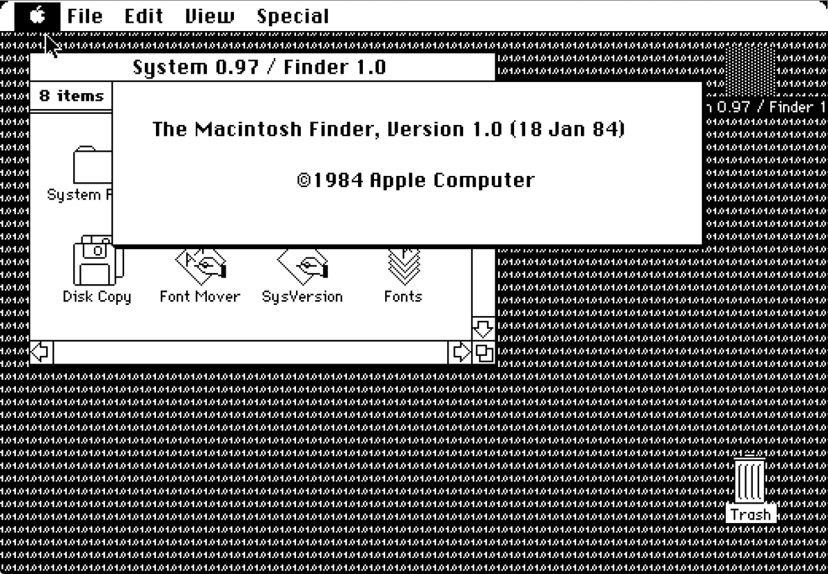 Original Macintosh Finder font « Blog My Wiki!