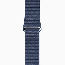 Midnight Blue Leather Loop Band