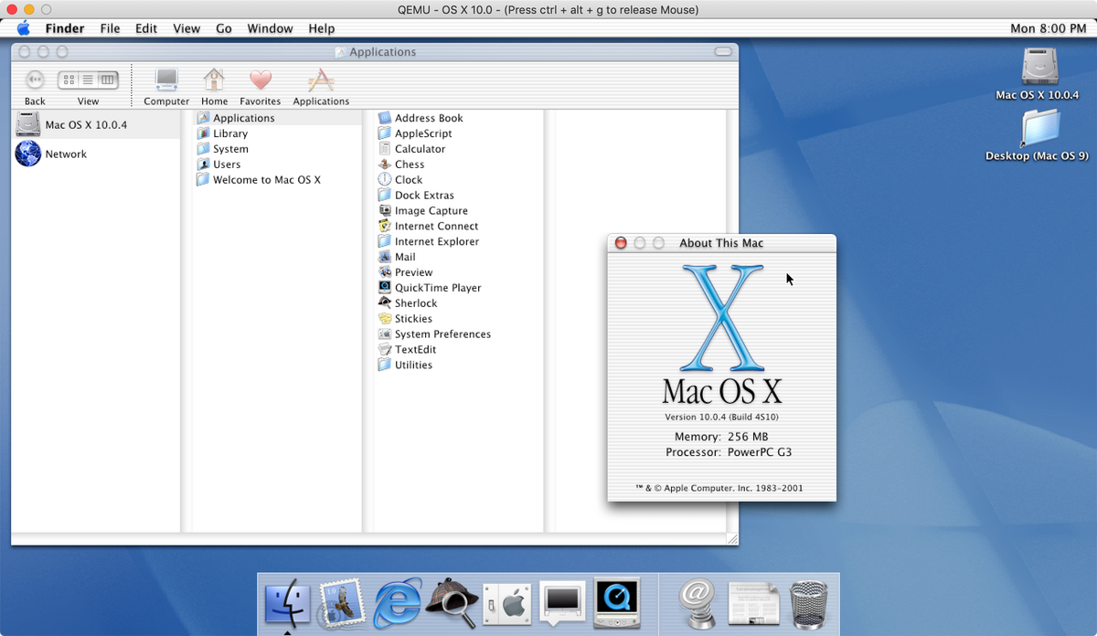 Mac Os X 10 0 Apple Wiki Fandom