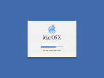 Mac OS X 10.1 Welcome Splash