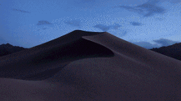 MacOS Mojave landscape dynamic