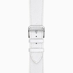 Blanc Hermes Single Strap Band