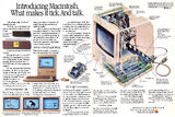 Macintosh 128K magazine spread