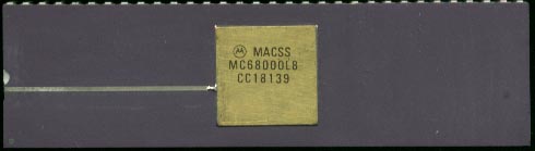 Vintage Motorola 68000 MC68000L10 32bit 10MHz DIP 64 Ceramic