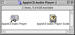 apple audio player in os x