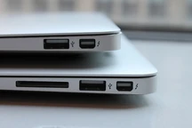 11 and 13-inch MacBook Airs with a Thunderbolt port