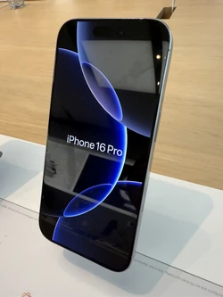 A demo iPhone 16 Pro on DemoLoop.