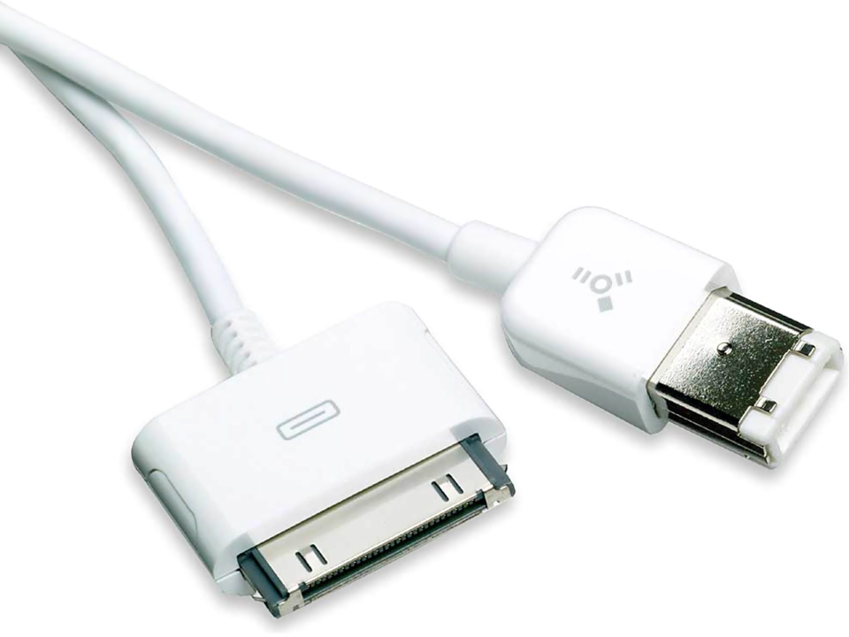 iPod Dock Connector to FireWire Cable | Apple Wiki | Fandom