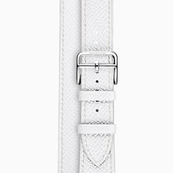 Blanc Hermes Double Strap Band