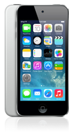 The 5th-Generation iPod Touch, 16GB Silver Edition.