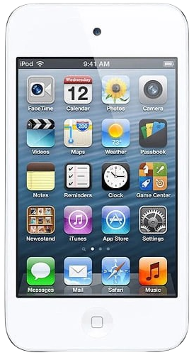 White iPod touch 4th Gen