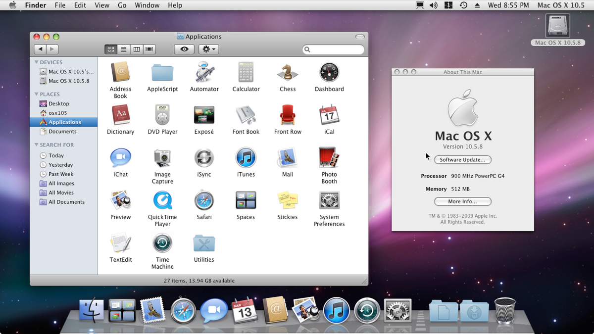 itunes download for mac os x 10.5 8