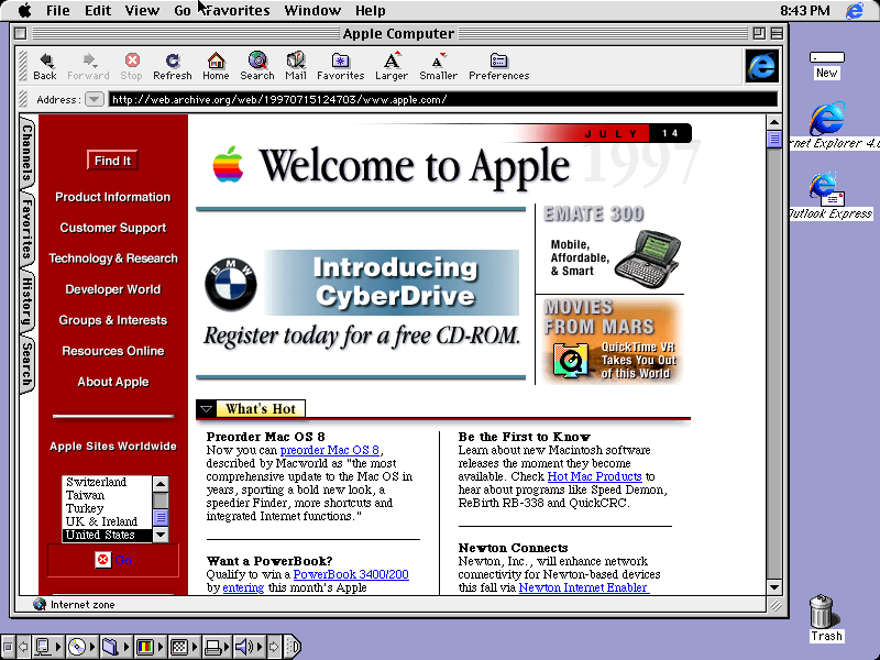 mac os 8.6 ethernet connection