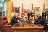 U.S. President  meets with Cook in .