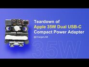 Completely Different - Teardown of Apple 35W Dual USB-C Compact Power Adapter