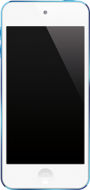 Blue iPod touch 5th Generation