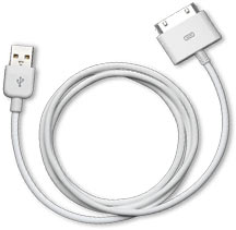 Apple iPod 10GB ホワイト　（Dock Connector) 3m (10 ft) Long Apple 30-pin Dock Connector to USB Cable for