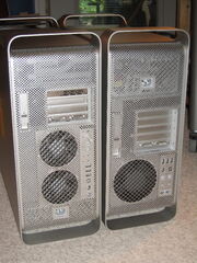 Backside Mac Pro vs Power Mac G5