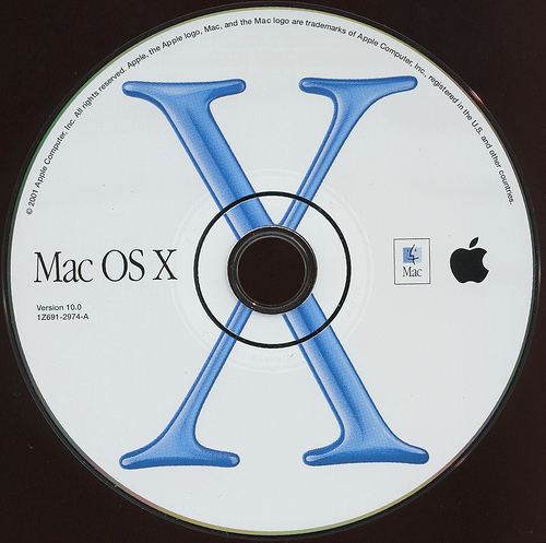 mac os x 10.0 install disc