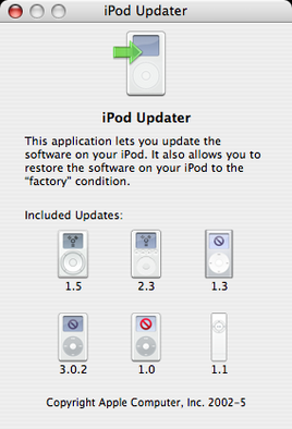 ipod updater