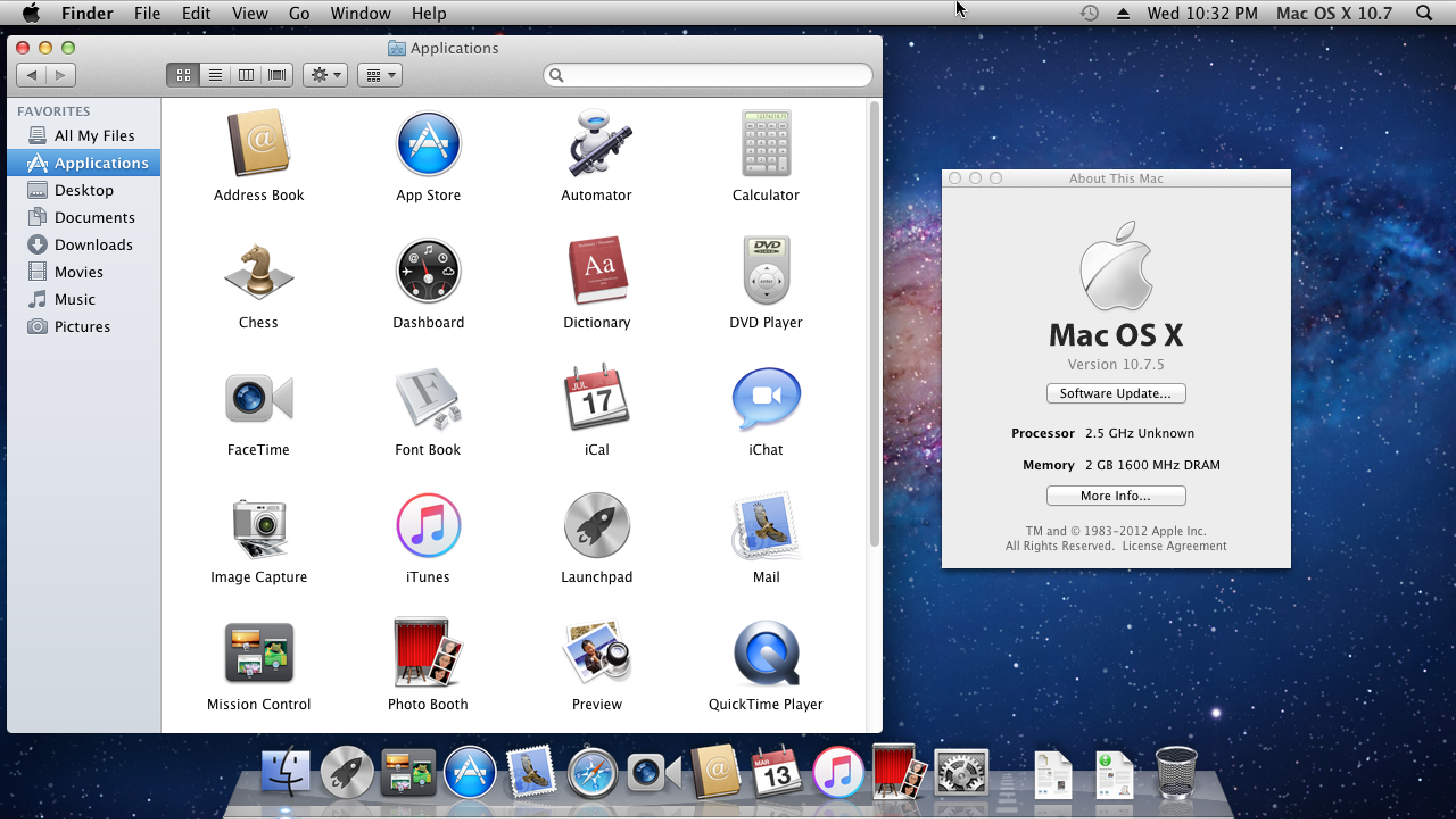 mac emulator 10.7.5
