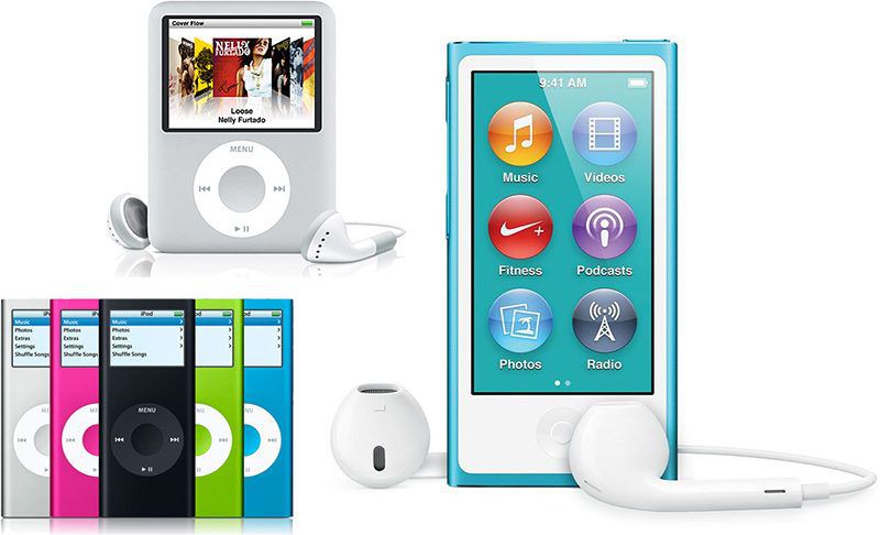 types of ipods and prices