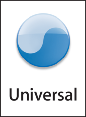 Universal binary logo