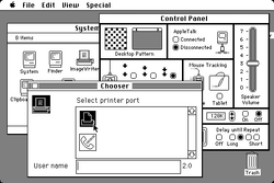 System 3.0 user interface