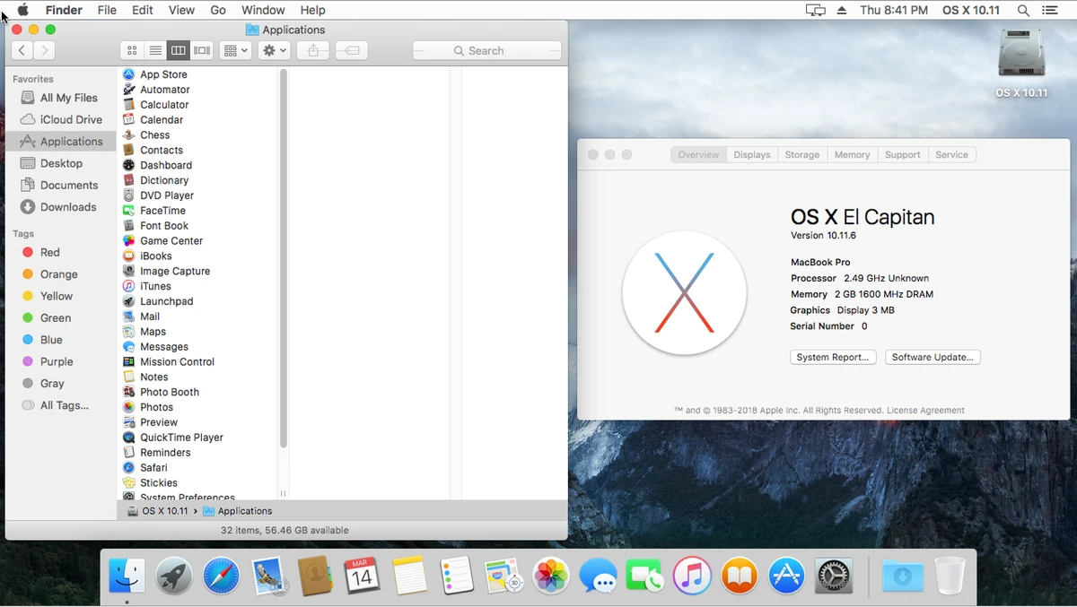 os x 10.11