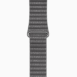 Smr Gray Leather Loop Band