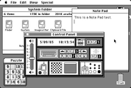 System 1.1 user interface