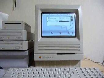 買っ Macintosh se/30 - ディスプレイ・モニター