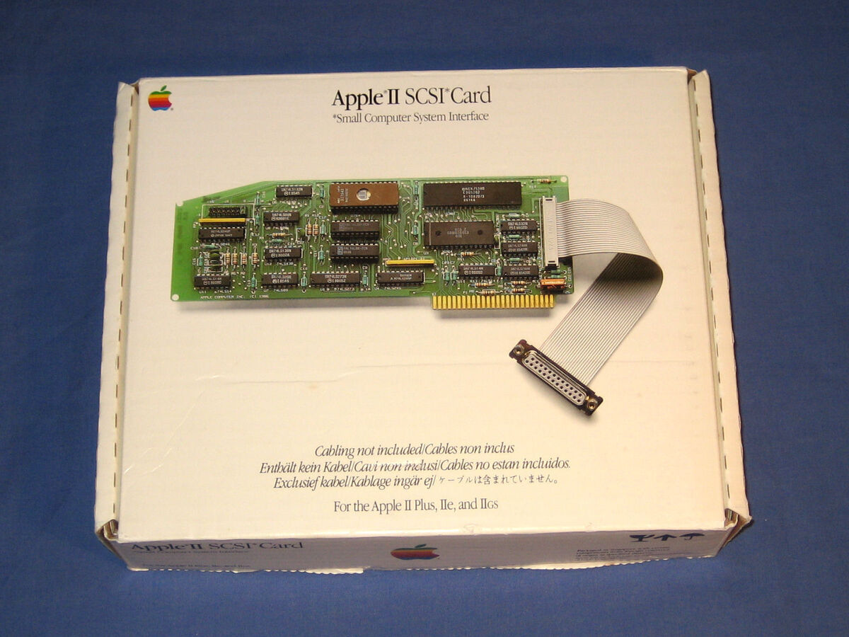 AppleII Language Card （中古品,当時物） Apple Vintage IIe Extended 80-Column Text/AppleColor RGB