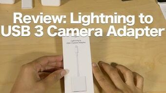 Lightning to USB 3 Camera Adapter-MK0W2AM/A Apple MK0W2AM/A
