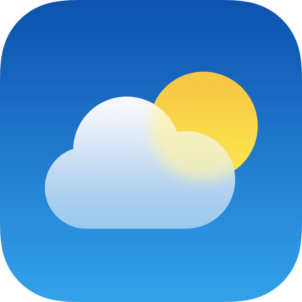 weather icon ios 7