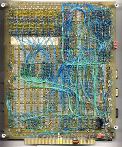 Macintosh prototype wirewrap board 5 bottom