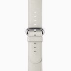 White Classic Buckle Band