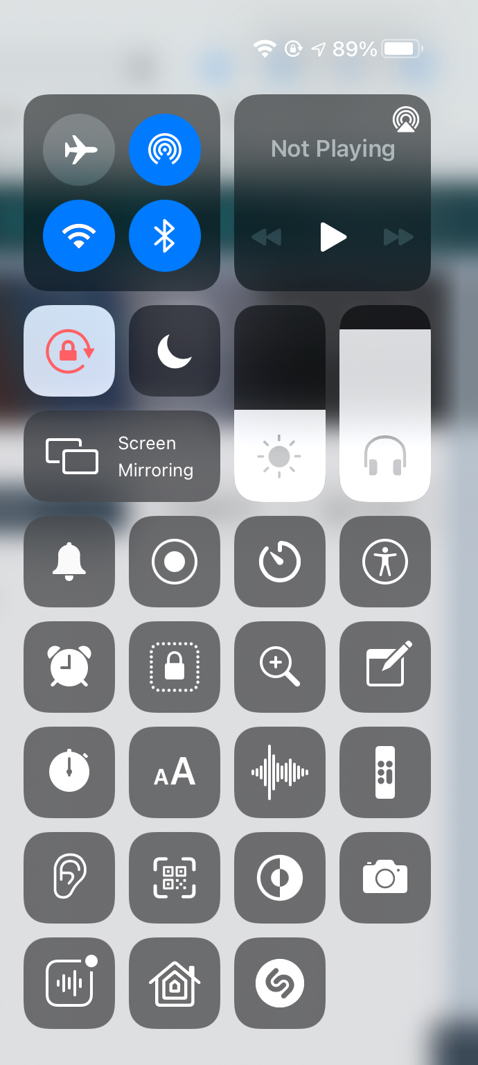 How to Enable Night Shift in iOS 12 Control Center on iPhone and iPad