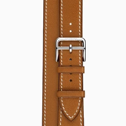 Barenia Hermes Double Strap Band