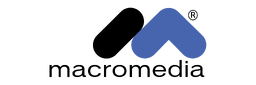 Macromedia logo padded