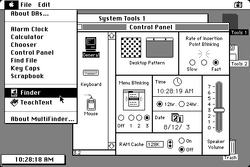 System 4.2 user interface
