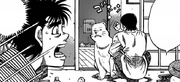 Takamura telling Wanpo how big he has gotten