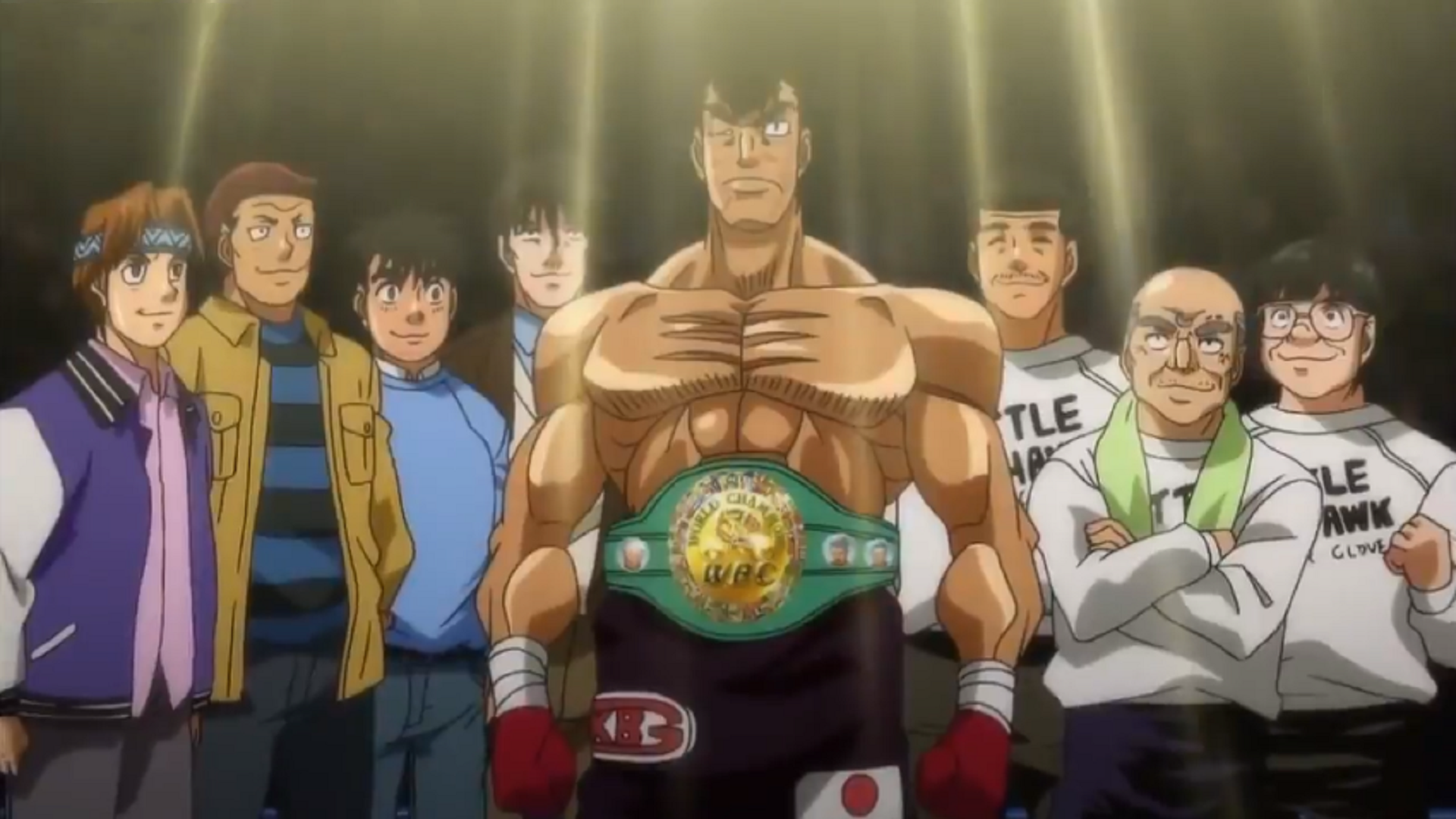 the iron fist✨ #ippo #kamogawa #knockout #hajimenoippo #anime