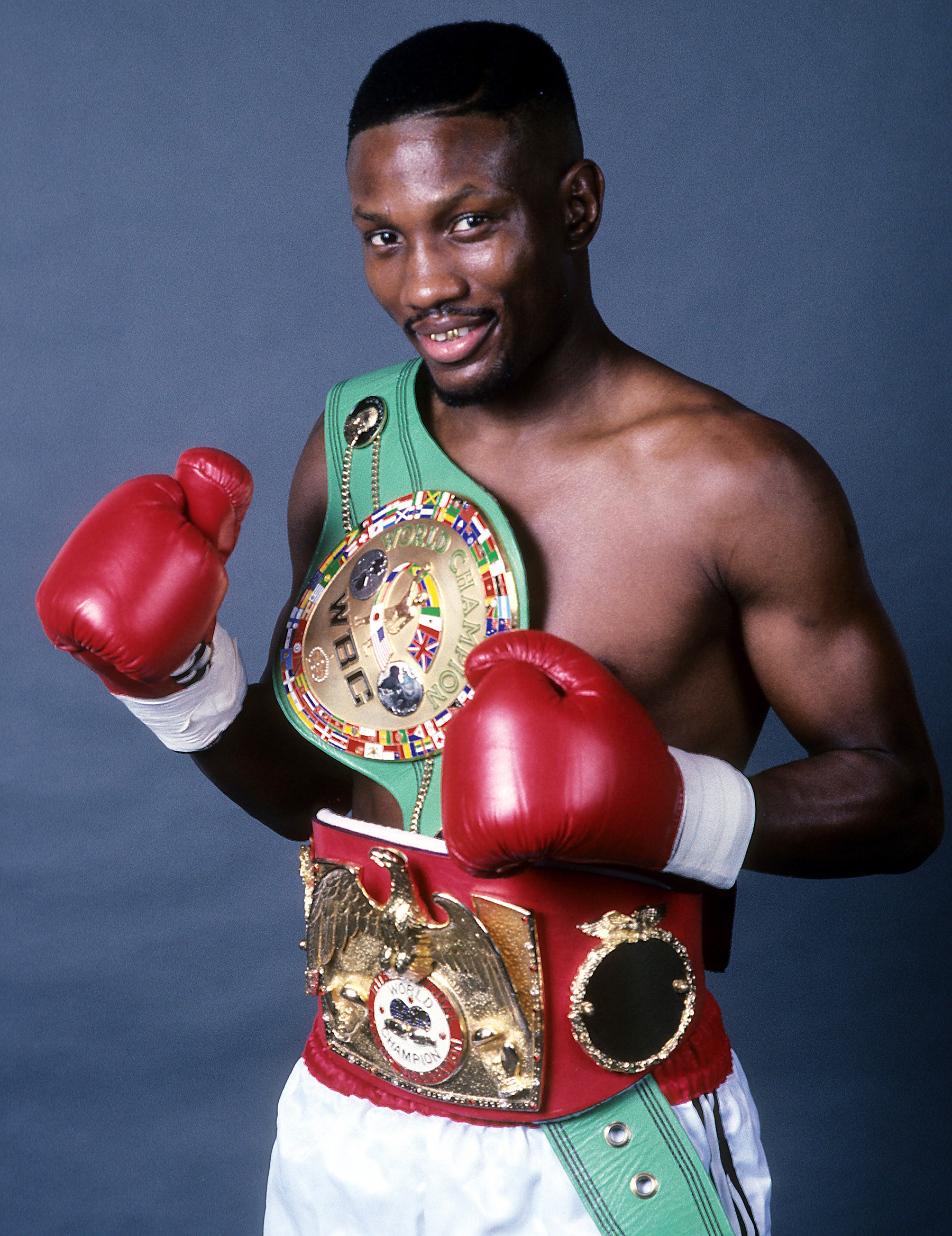 Pernell Whitaker Autographed Boxing Trunks (sweet Pea) - Mab