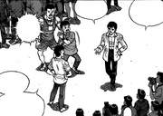 Ippo, Alfredo, and Ricardo gather