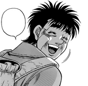Ippo telling Kamogawa that he is glad to have started boxing