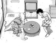 Sendō finding his grandmother on the floor