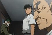 Dankichi visits Kamogawa and Ippo